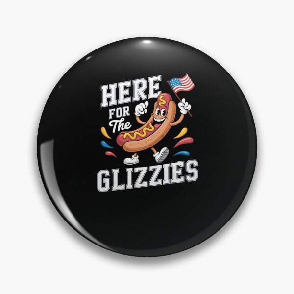 Item preview, 4th of July Here for Glizzies Hotdog Patriot designed and sold by TyraYoung.
