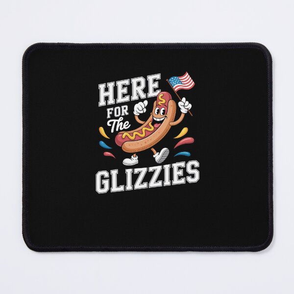 Item preview, 4th of July Here for Glizzies Hotdog Patriot designed and sold by TyraYoung.