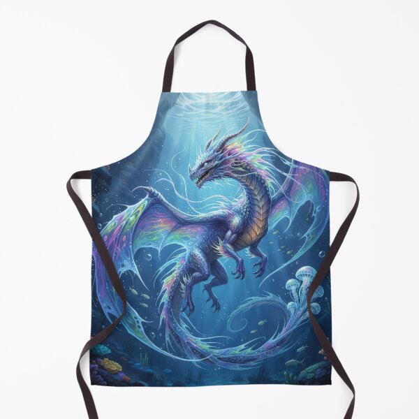 Item preview, Deep Sea Dragon Art Print designed and sold by Cerafus.