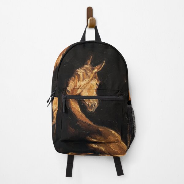 Item preview, Golden Horse Spirit Oil Painting designed and sold by RamyGallery.