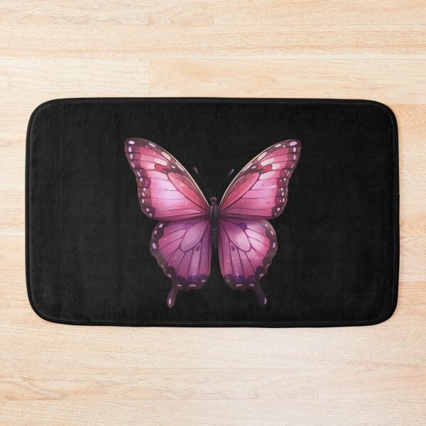 Item preview, Pink Butterfly Watercolor Illustration designed and sold by andreavlad.