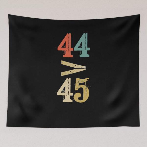 Item preview, 44 > 45 Greater Than Anti Trump Not My President 86 45 Nope. designed and sold by Basti09.