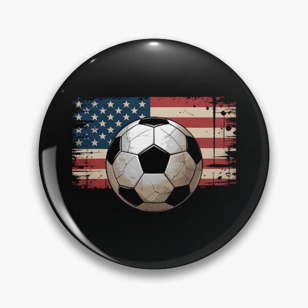 Item preview, 4th Of July Patriotic Soccer USA American Flag designed and sold by Honest-Weirdo.