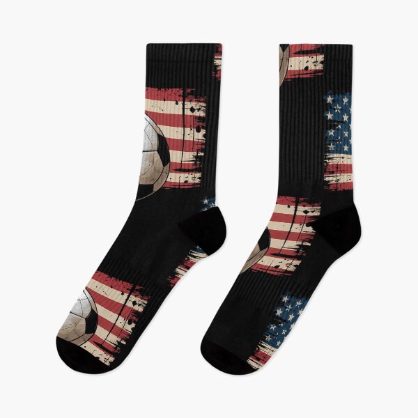 Item preview, 4th Of July Patriotic Soccer USA American Flag designed and sold by Honest-Weirdo.
