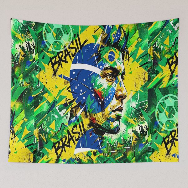 Item preview, BRAZIL FOOTBALLER designed and sold by 500 TON.