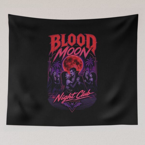 Item preview, Blood Moon Night Club designed and sold by CreativePrints3.