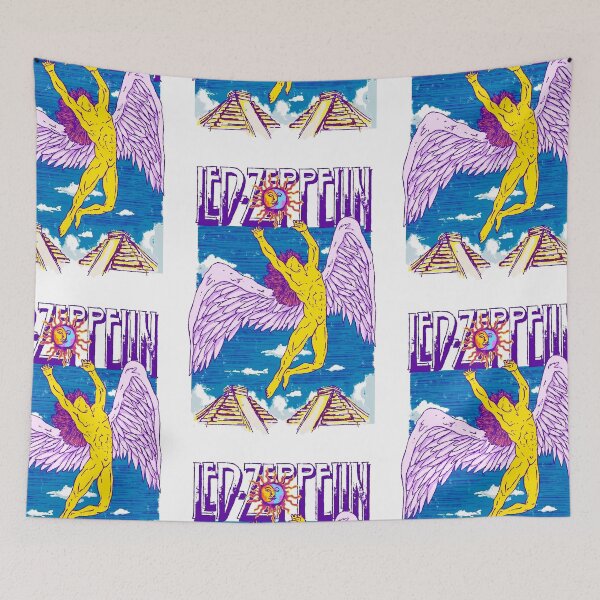 Item preview, led zeppelin tshirt sticker merchandise designed and sold by charluki.