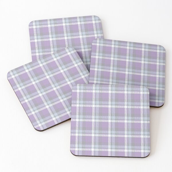 Item preview, Textured plaid purple  designed and sold by Boy and Belugee.