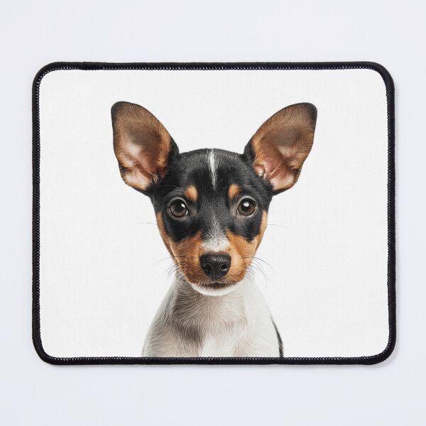 Item preview, Adorable Toy Fox Terrier puppy for Cute Amertoy puppy lovers designed and sold by LazyOwlStore.