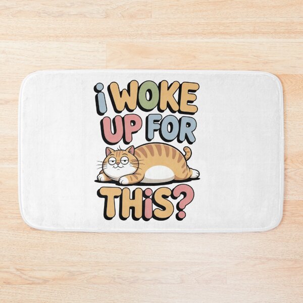 Item preview, I WOKE UP FOR THIS meow designed and sold by JRroess.