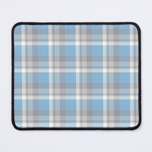 Item preview, Textured plaid blue designed and sold by Boy and Belugee.