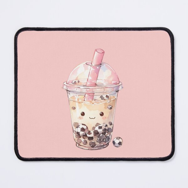 Item preview, Soccer Ball Bubble Tea Aesthetic Anime Drink designed and sold by All-Of-Art.