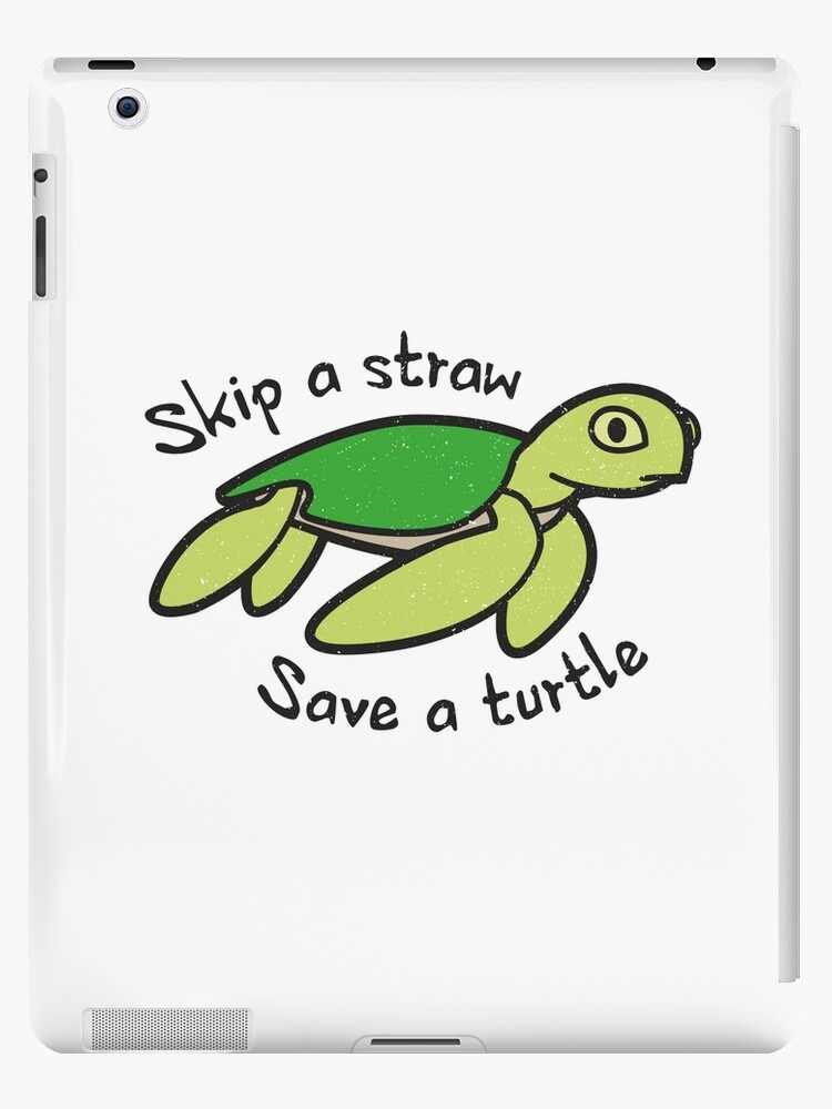 Skip a Straw Save a Turtle Tank Top