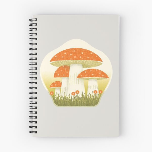 Item preview, Retro Mushroom Garden designed and sold by mellow-koko.