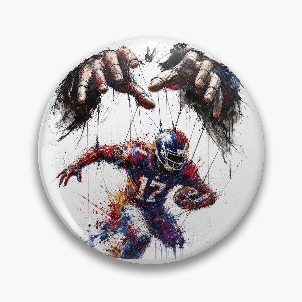 Item preview, American football puppet designed and sold by puzzell.