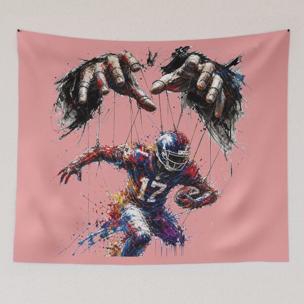 Item preview, American football puppet designed and sold by puzzell.