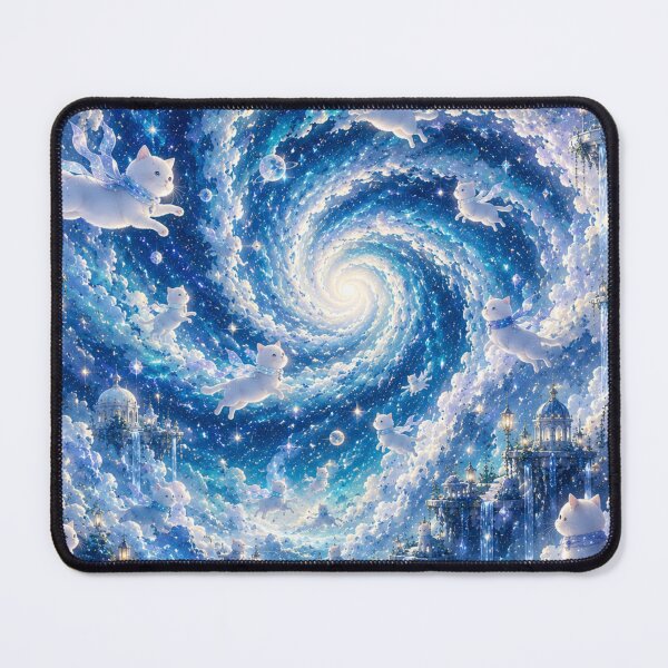 Item preview, Future Dream Escapes Lucid Cat Dreams Galaxy Fantasy Art designed and sold by Mindworx21.