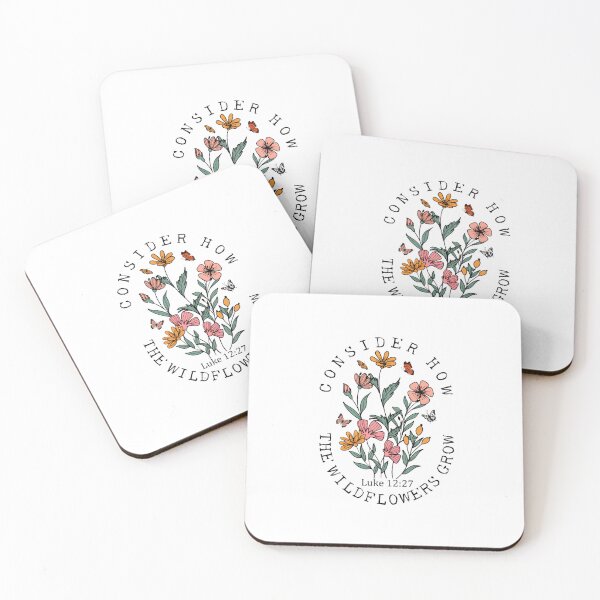 Item preview, Consider How the Wildflowers Grow designed and sold by Colorful-Garden.