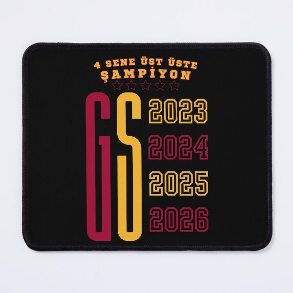 Item preview, Galatasaray 4 Years Consecutive Champions 2023-2026 Football Design designed and sold by tarzbol.