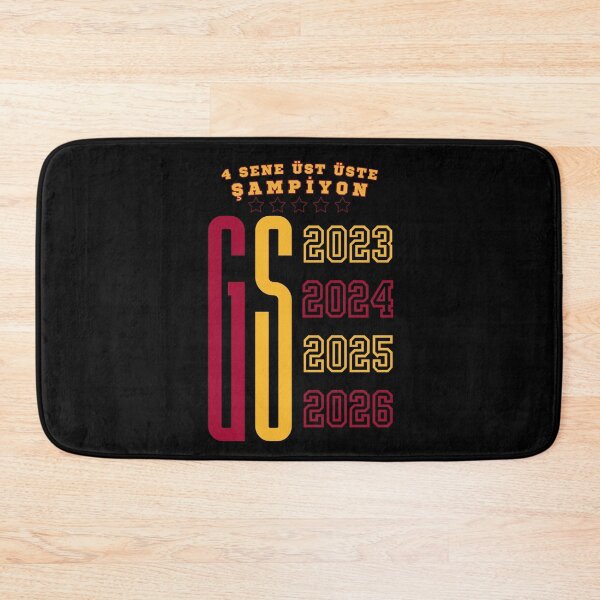 Item preview, Galatasaray 4 Years Consecutive Champions 2023-2026 Football Design designed and sold by tarzbol.