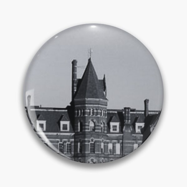 Item preview, Hudson River State Hospital Classic Poster Style designed and sold by GhostlyWorld.