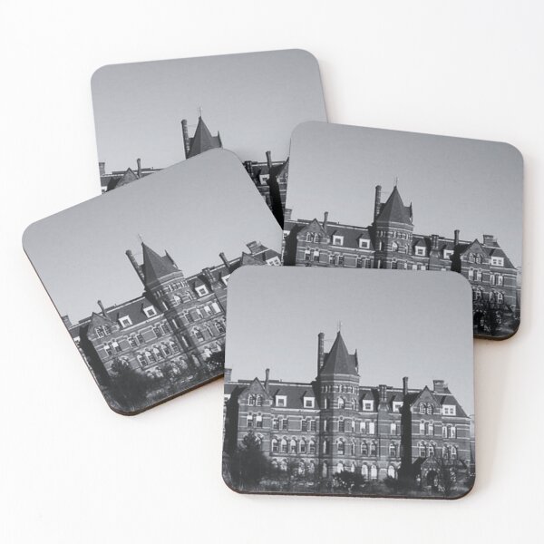 Item preview, Hudson River State Hospital Classic Poster Style designed and sold by GhostlyWorld.