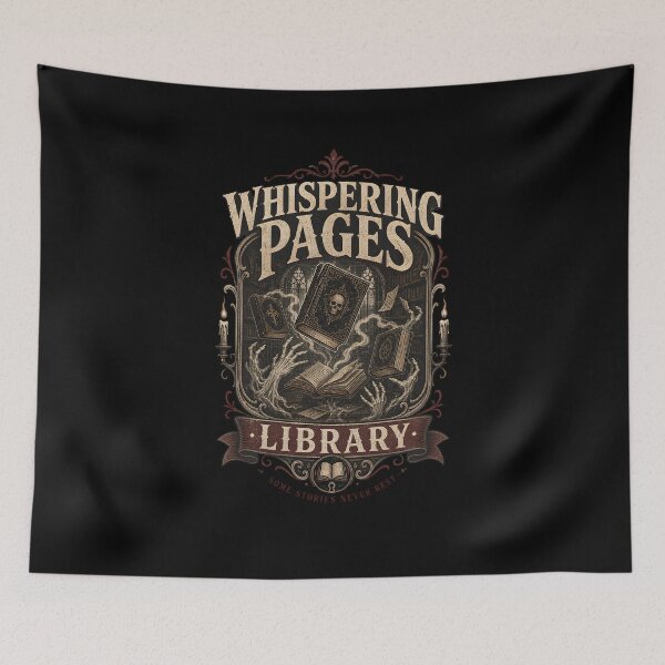 Item preview, Whispering Pages Library designed and sold by CreativePrints3.