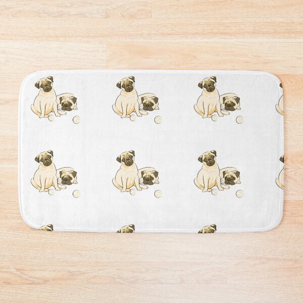 Item preview, Playful and dreamy pug duos designed and sold by DrimitStore.