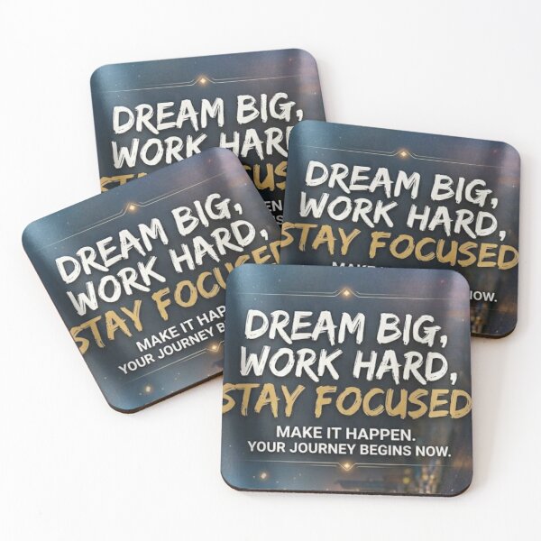 Item preview, Think Big Stay Focused designed and sold by xsctasy.