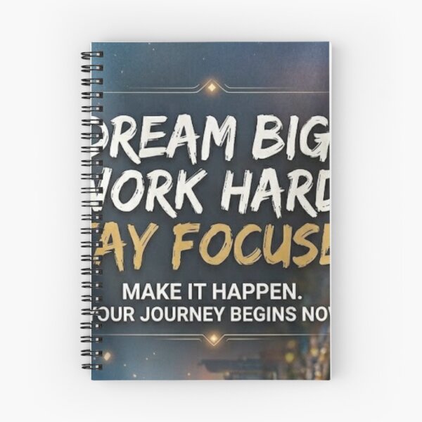 Item preview, Think Big Stay Focused designed and sold by xsctasy.