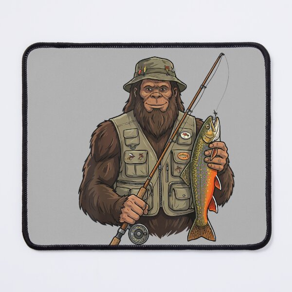 Item preview, Brook Trout Bigfoot Fisher designed and sold by GreggRoss.