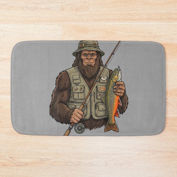 Item preview, Brook Trout Bigfoot Fisher designed and sold by GreggRoss.