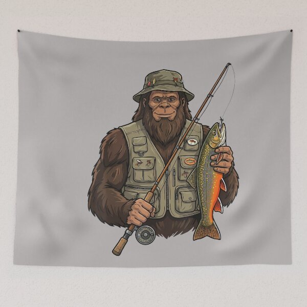 Item preview, Brook Trout Bigfoot Fisher designed and sold by GreggRoss.