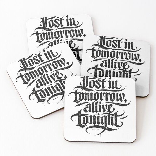 Item preview, Lost in Tomorrow Alive Tonight Gothic Streetwear T-Shirt designed and sold by XxZainStylexX.