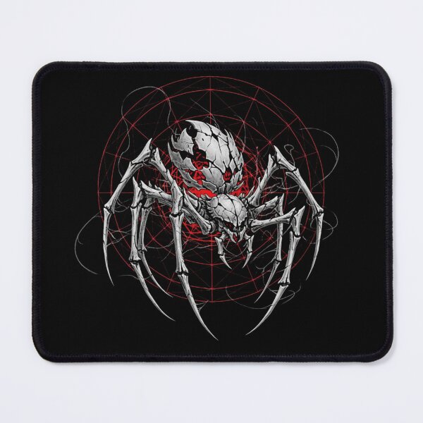 Item preview, Infernal Web Spider Gothic Tee – Occult Skeleton Spider Graphic Shirt designed and sold by printedartgoods.