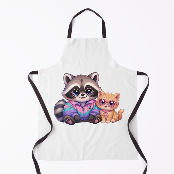 Item preview, Retro Arcade Pastel Critters T-Shirt | Vaporwave Kawaii Raccoon & Cat designed and sold by Ashley critters.