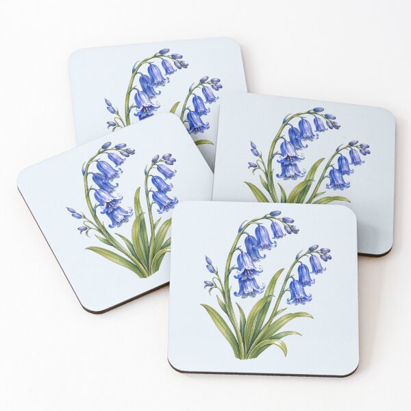 Item preview, England Bluebell Botanical designed and sold by Myra365Art.