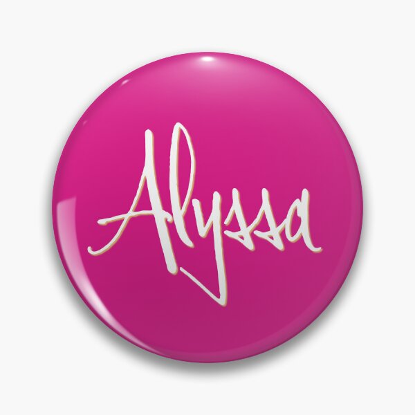 Item preview, ALYSSA personalized type design designed and sold by CharlottePlaceArt.