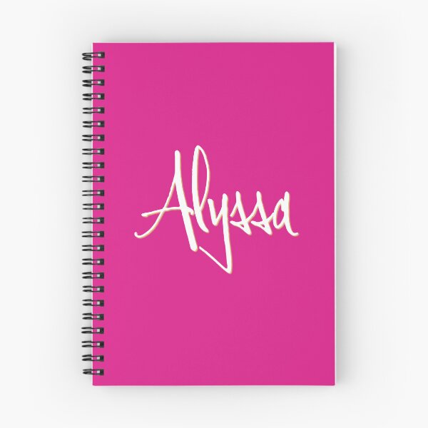 Item preview, ALYSSA personalized type design designed and sold by CharlottePlaceArt.