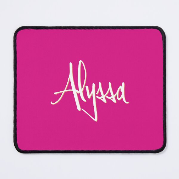 Item preview, ALYSSA personalized type design designed and sold by CharlottePlaceArt.