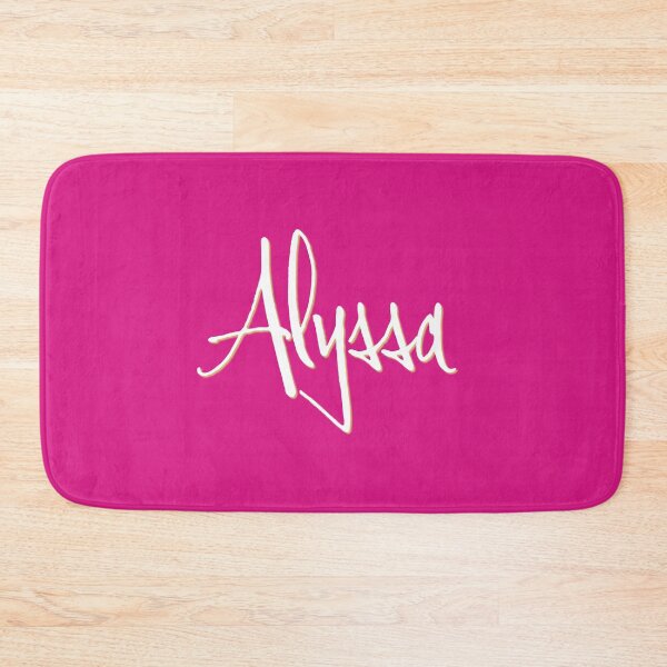 Item preview, ALYSSA personalized type design designed and sold by CharlottePlaceArt.