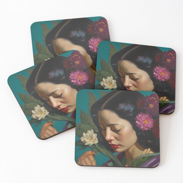 Artikelvorschau, Von Tretchikoff inspirierte Designs, Retro-Chic-Design entworfen und verkauft von CodellCreations.