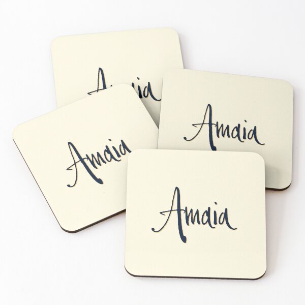 Item preview, AMAIA personalized type design designed and sold by CharlottePlaceArt.