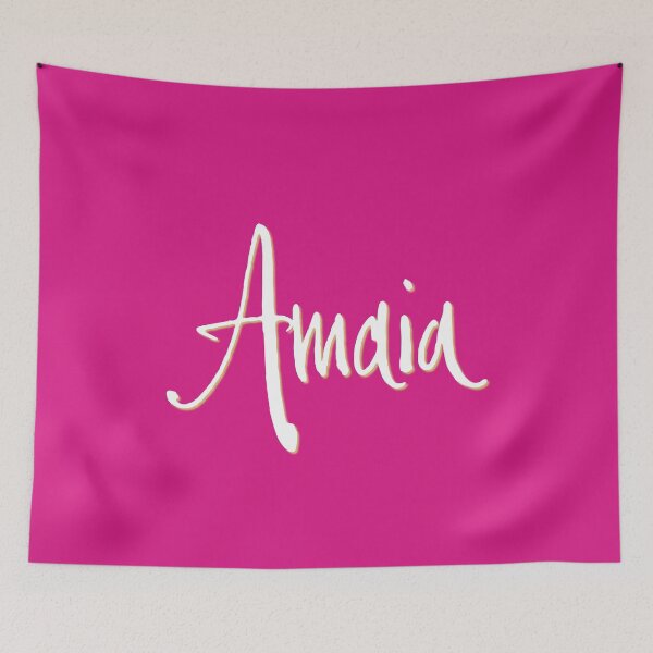 Item preview, AMAIA personalized type design designed and sold by CharlottePlaceArt.