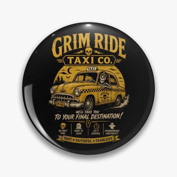Item preview, Grim Ride Taxi Co. designed and sold by CreativePrints3.