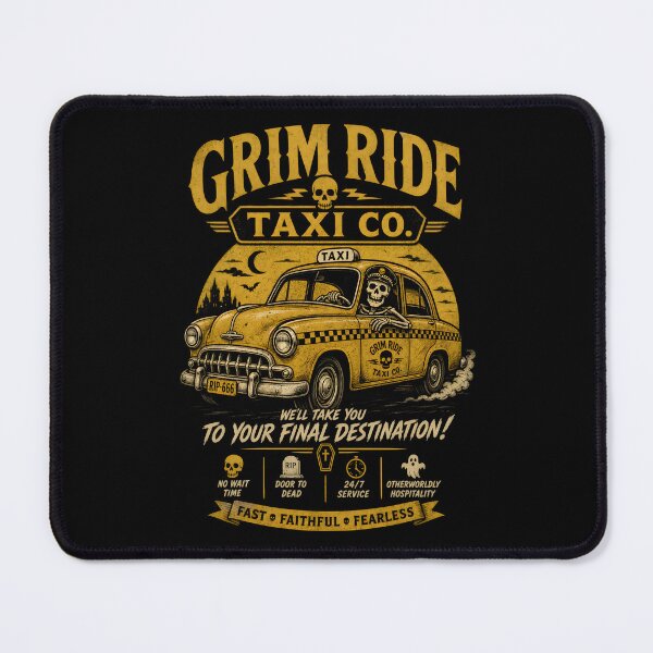Item preview, Grim Ride Taxi Co. designed and sold by CreativePrints3.