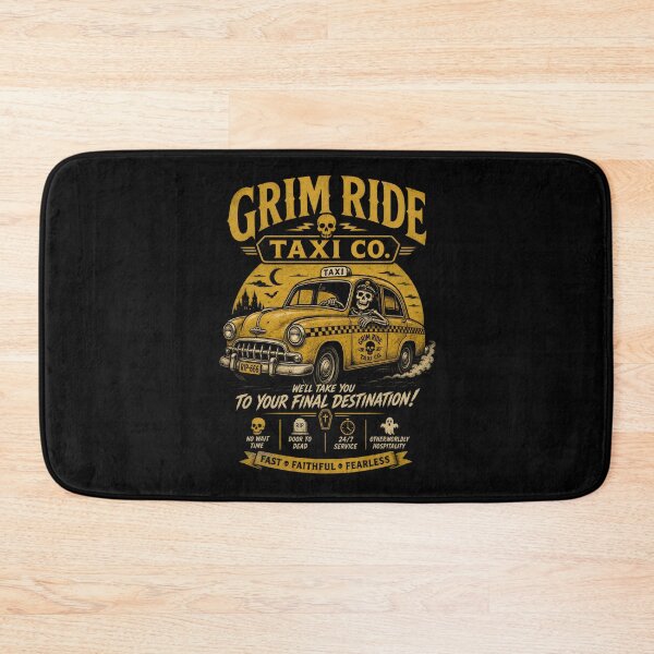 Item preview, Grim Ride Taxi Co. designed and sold by CreativePrints3.