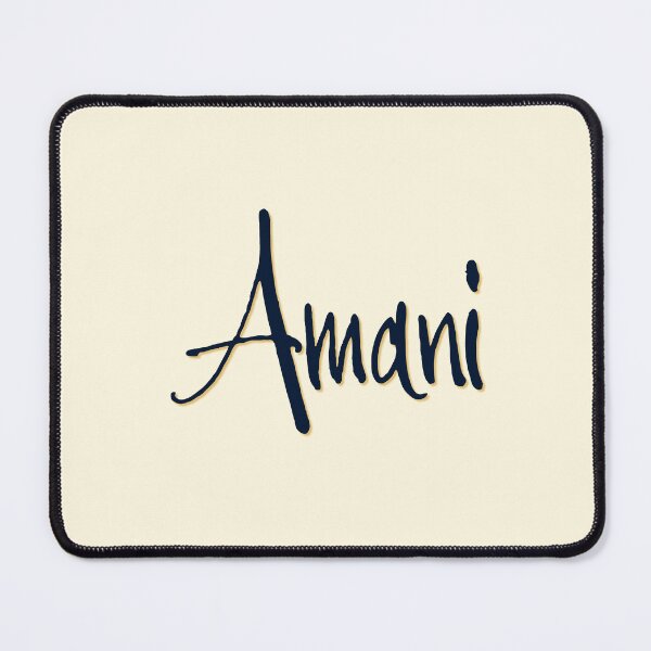 Item preview, AMANI personalized type design designed and sold by CharlottePlaceArt.