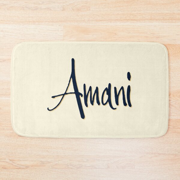 Item preview, AMANI personalized type design designed and sold by CharlottePlaceArt.