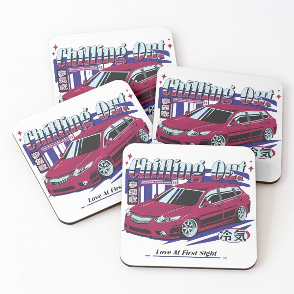 Item preview, Chilling Out 冷気 - JDM Sport Tourer Wagon Love At First Sight Poster designed and sold by Pupung oktavian.